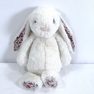 Jellycat Medium Blossom Cream Bunny Rabbit Retired Plush Stuffed Animal Toy